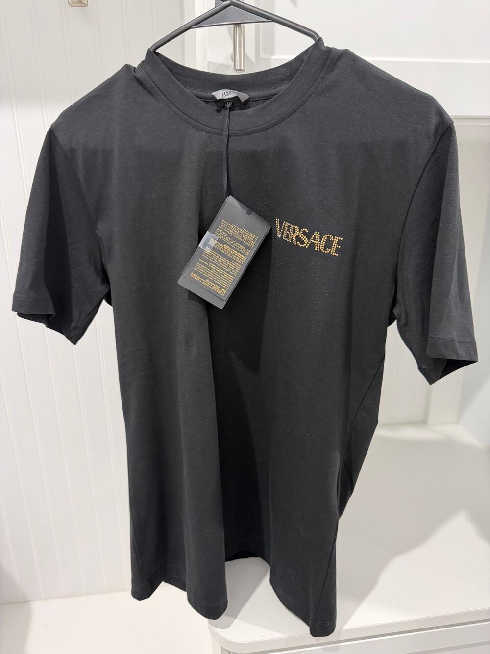 Versace Crystal Logo Series T-Shirt